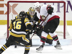 Senators Penguins Hockey