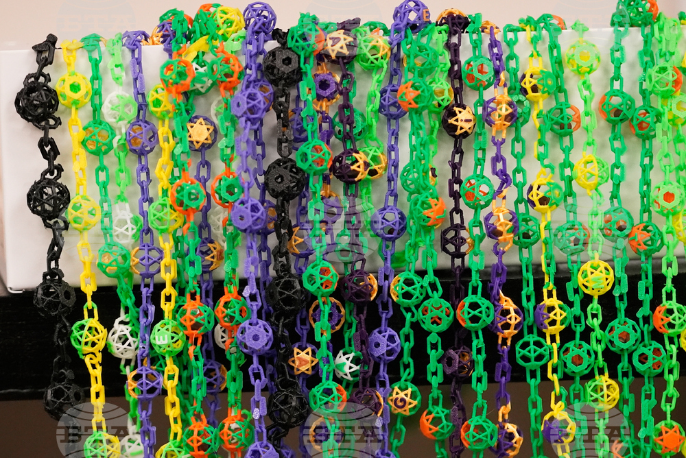 Biodegradable Mardi Gras Beads