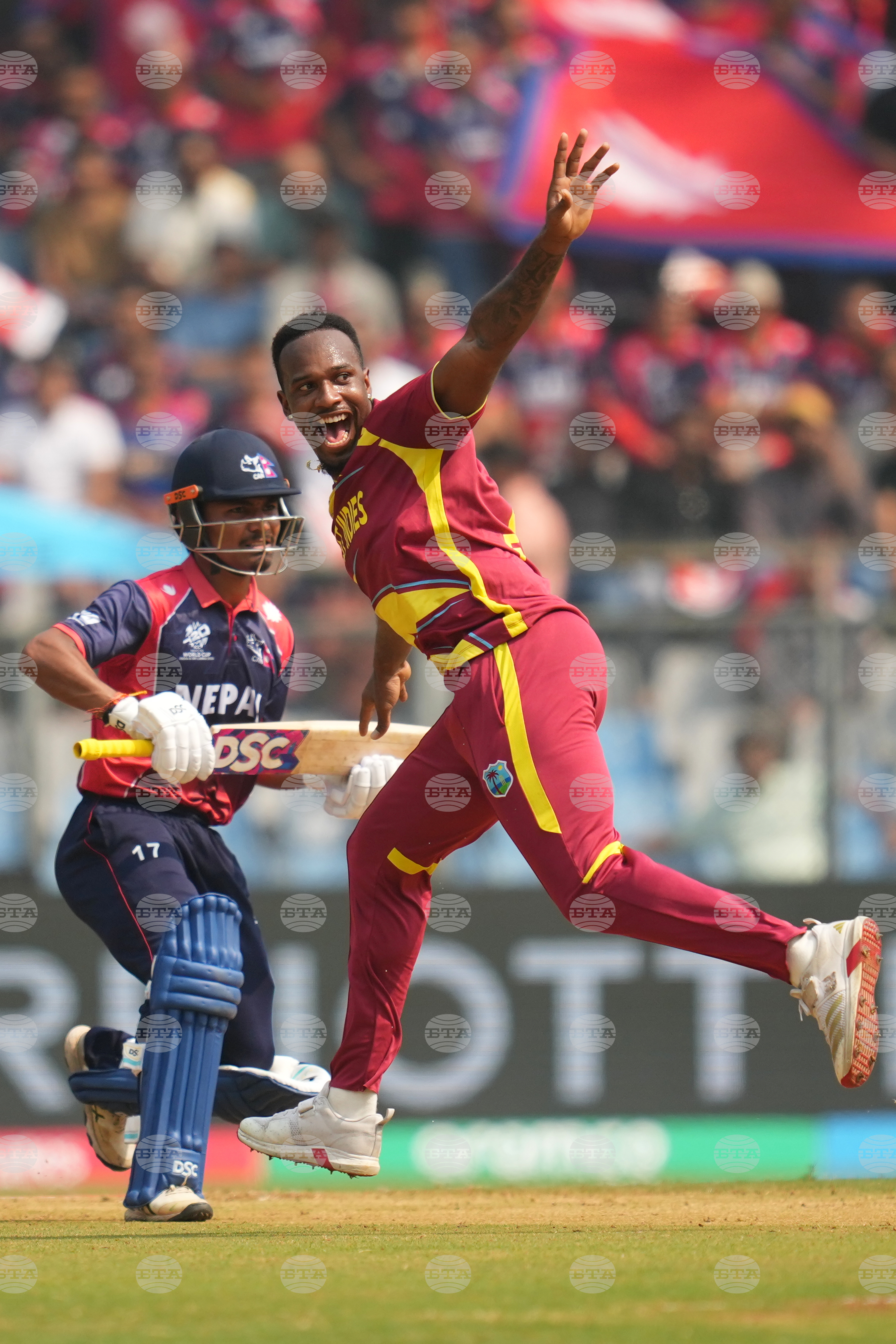 Nepal West Indies T20 WCup Cricket