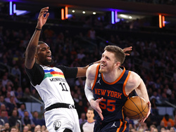 Timberwolves Knicks Basketball