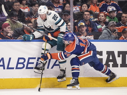Sharks Oilers Hockey