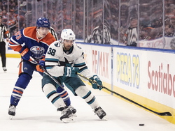 Sharks Oilers Hockey