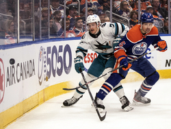 Sharks Oilers Hockey