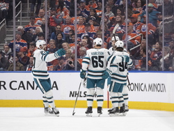 Sharks Oilers Hockey