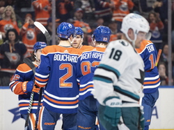 Sharks Oilers Hockey