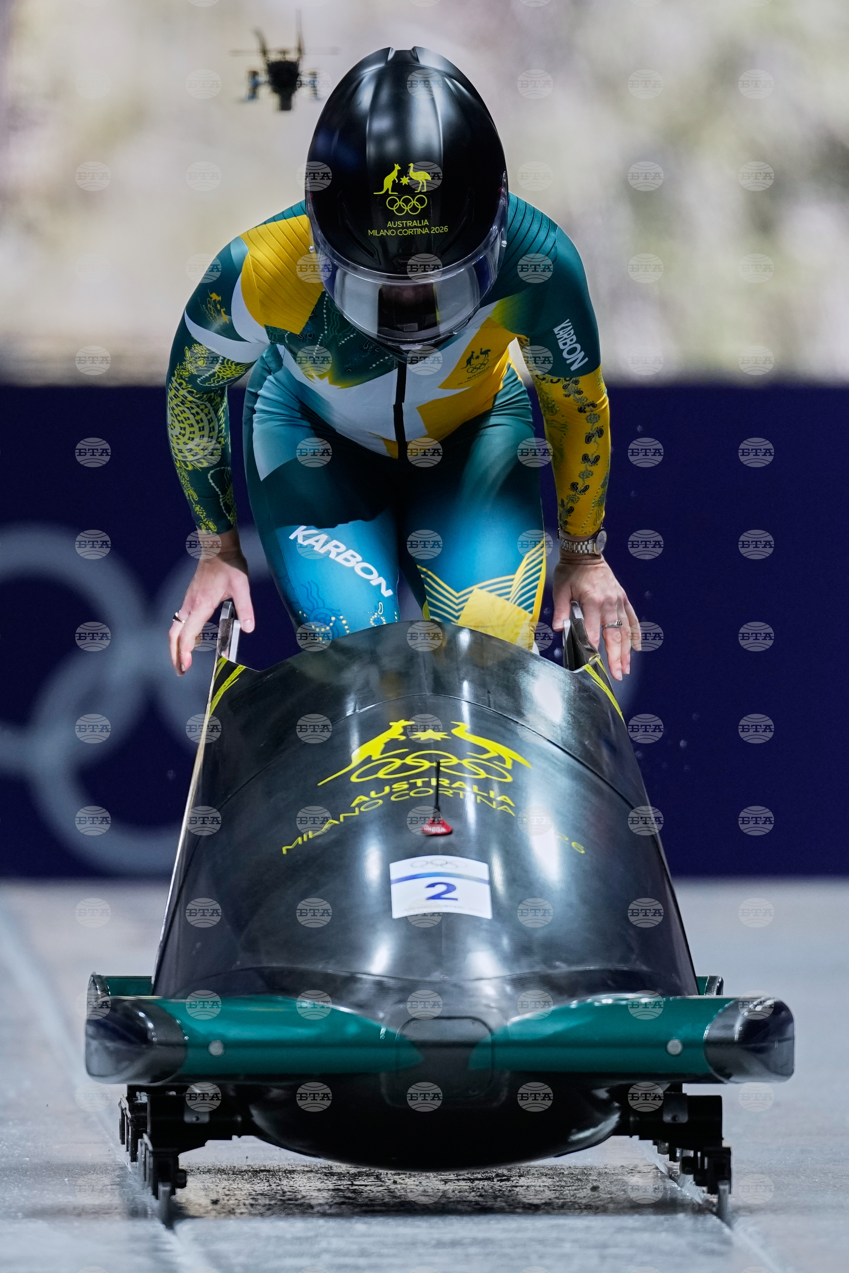 Milan Cortina Olympics Bobsled