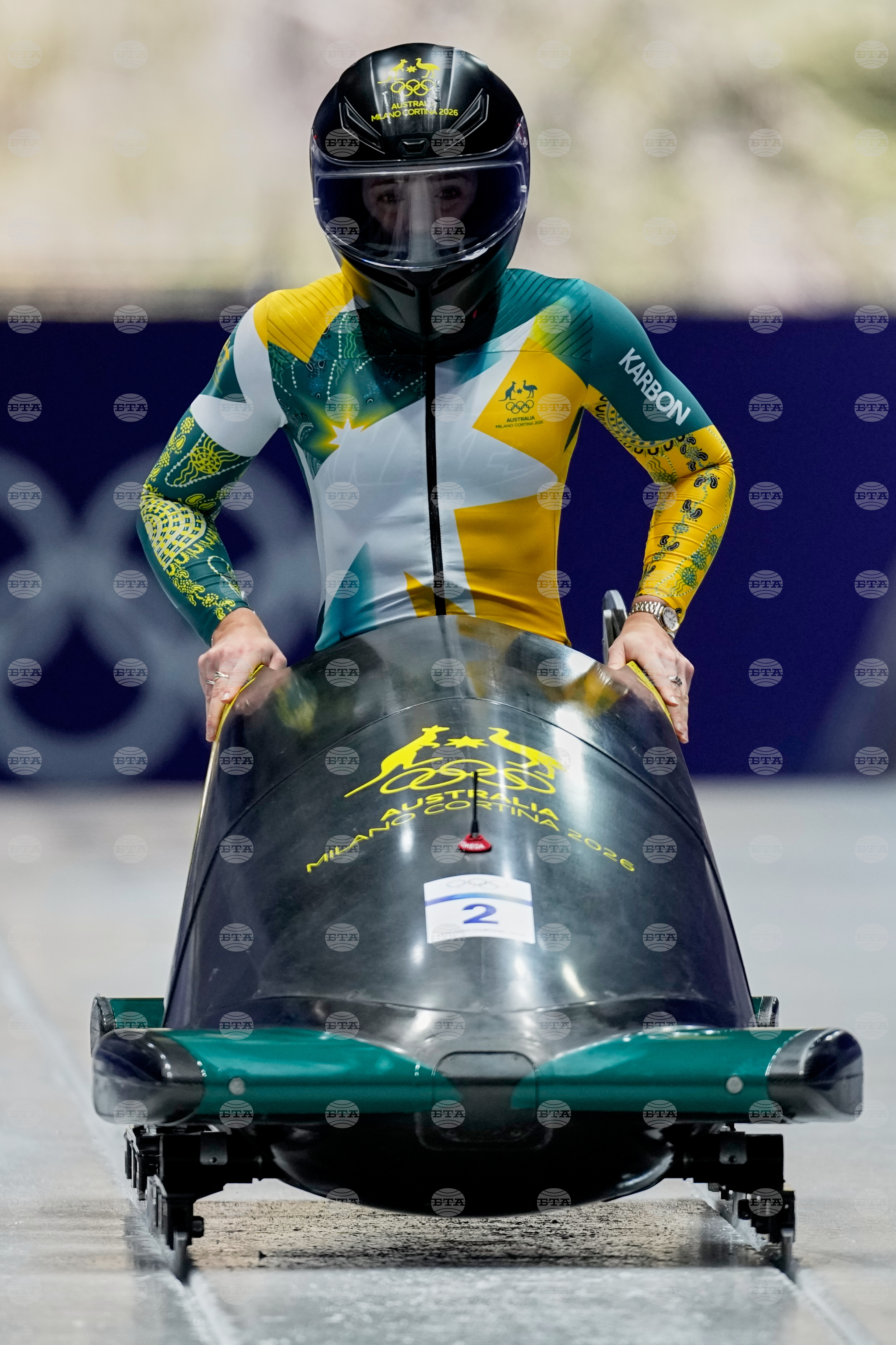 Milan Cortina Olympics Bobsled