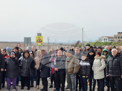 Елхово - лошо състояние на път I-7 - протест