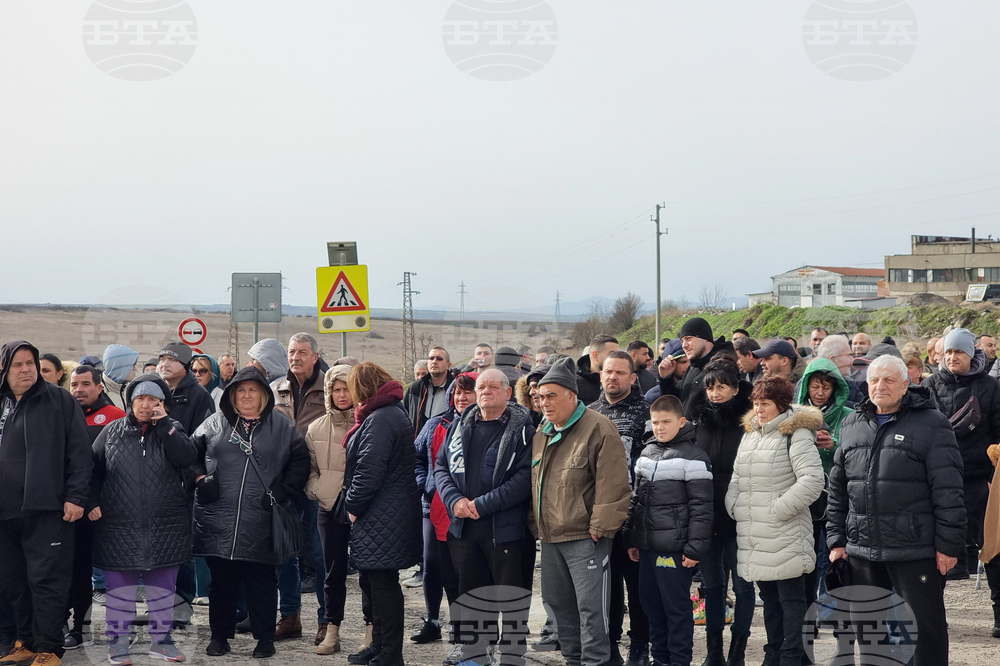 Елхово - лошо състояние на път I-7 - протест