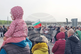 Елхово - лошо състояние на път I-7 - протест