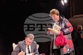 Димитър Живков - премиера на романа "Живак"