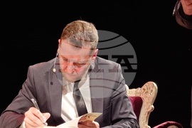 Димитър Живков - премиера на романа "Живак"