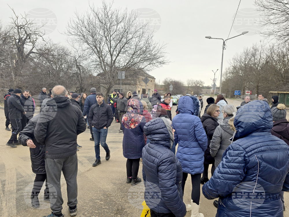 Добрич - квартал „Рилци“ - протест