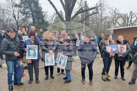Червен бряг - войната по пътищата - протест