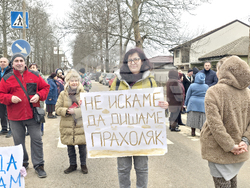 Добрич - квартал „Рилци“ - протест