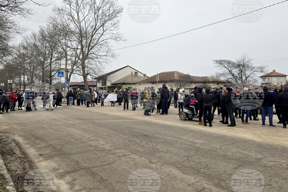 Добрич - квартал „Рилци“ - протест