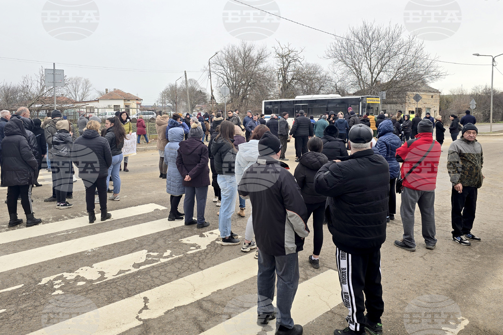 Добрич - квартал „Рилци“ - протест