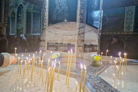 Търговище - храм „Св. Успение Богородично“ - неделна служба и проповед