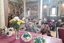 Търговище - храм „Св. Успение Богородично“ - неделна служба и проповед