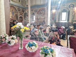 Търговище - храм „Св. Успение Богородично“ - неделна служба и проповед