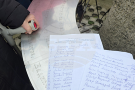 Сливен - квартал „Речица“ - протест