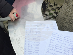 Сливен - квартал „Речица“ - протест