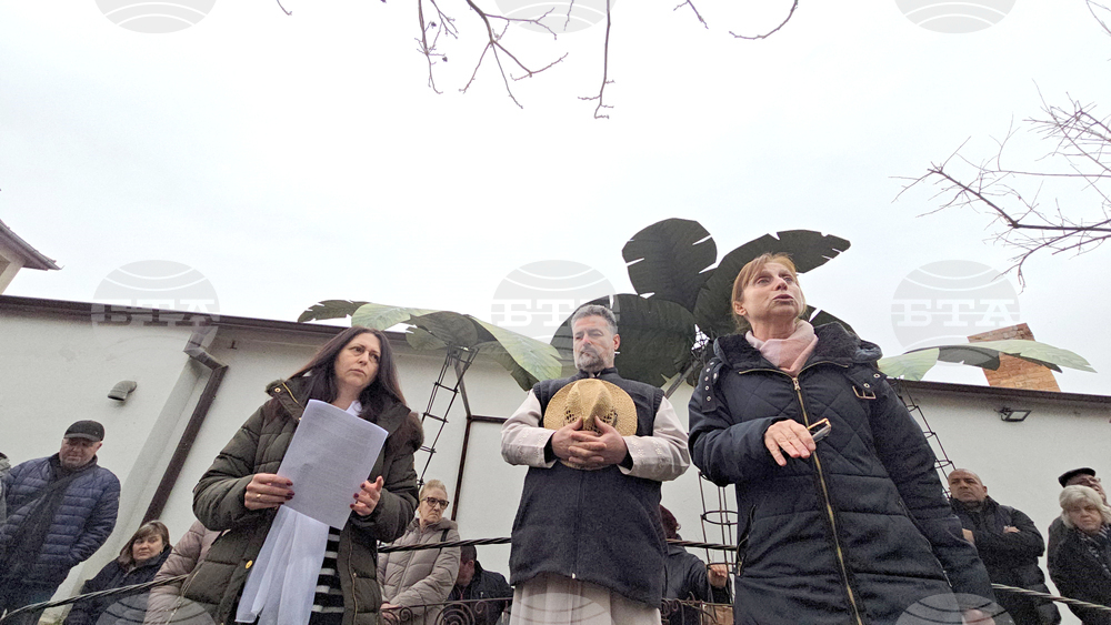 Сливен - квартал „Речица“ - протест