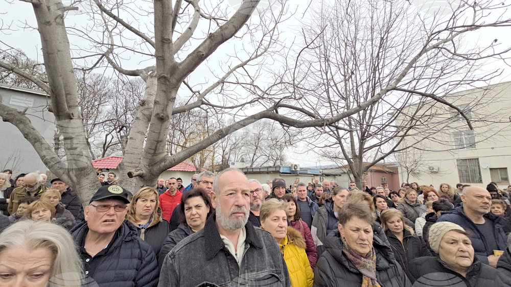 Сливен - квартал „Речица“ - протест