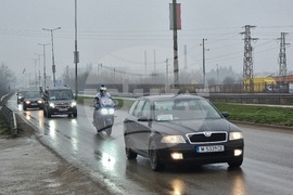 Монтана - състояние на пътищата - протест