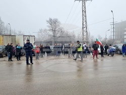 Монтана - състояние на пътищата - протест