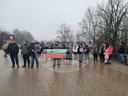 Монтана - състояние на пътищата - протест