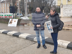 Червен бряг - война по пътищата - протест