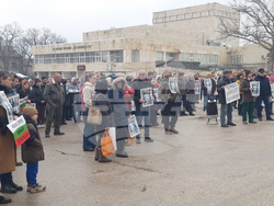 Червен бряг - война по пътищата - протест