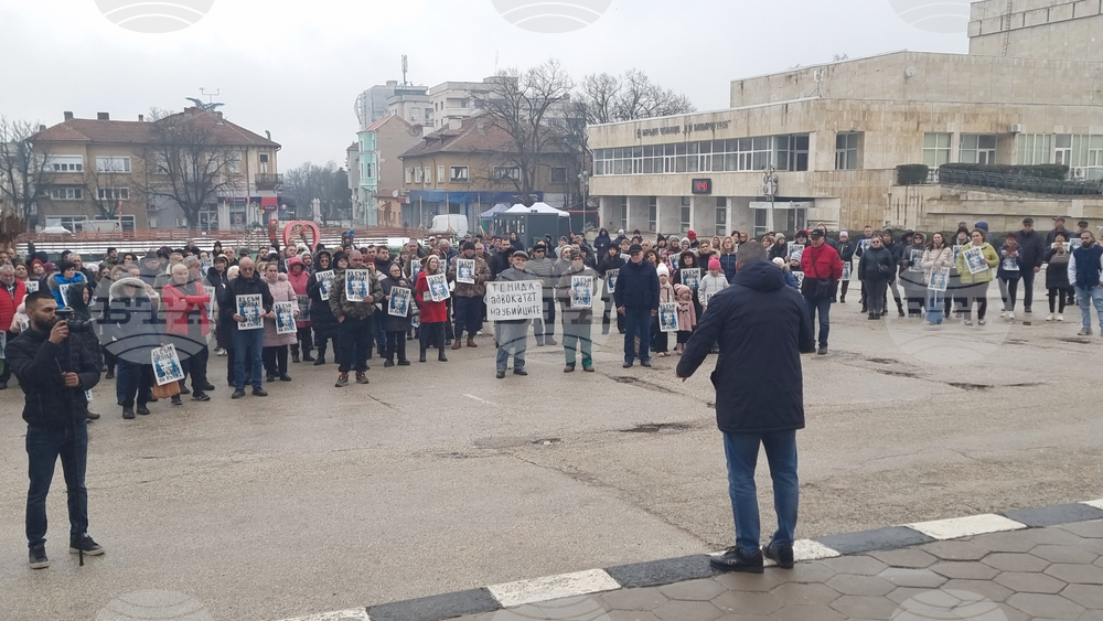 Червен бряг - война по пътищата - протест