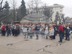 Червен бряг - война по пътищата - протест