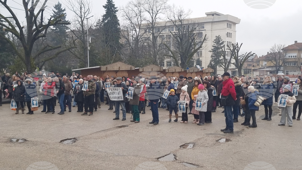 Червен бряг - война по пътищата - протест