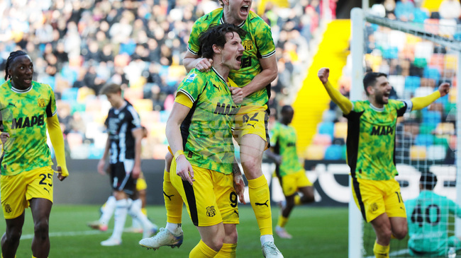 Сасуоло постигна трета поредна победа в Серия А и с утвърди в средата на класирането