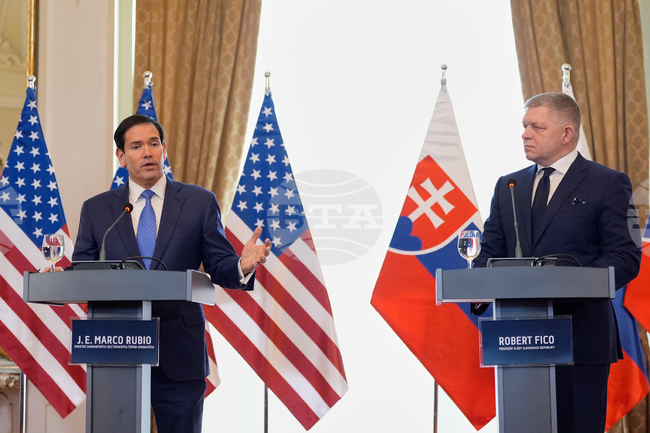 Словакия се надява на споразумение с "Уестингхаус" за изграждане на нова АЕЦ, каза премиерът Фицо след среща с Марко Рубио