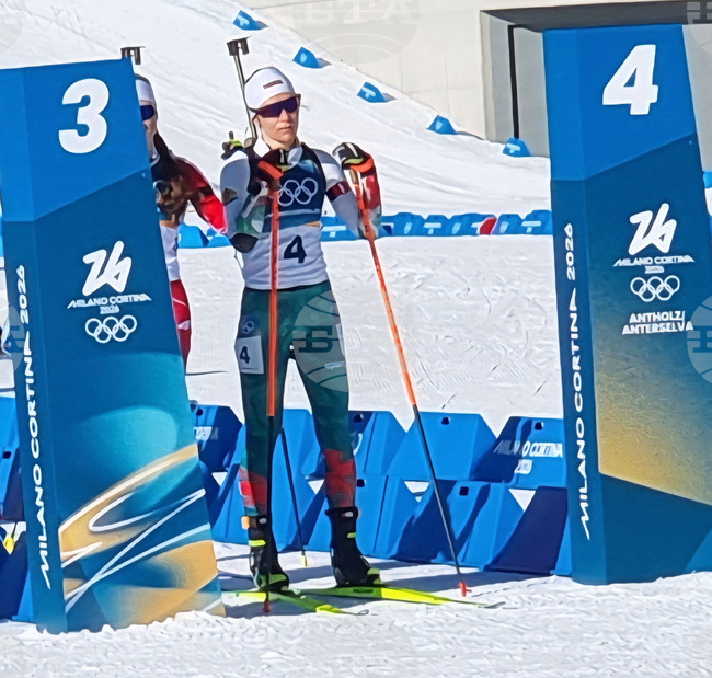Biathlete Milena Todorova after Placing 14th in Sunday's 10 km Pursuit: "Saturday Was My Day"