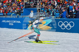 Италия - Зимни олимпийски игри Милано-Кортина 2026 - биатлон - преследване - Лора Христова