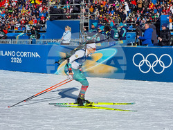 Италия - Зимни олимпийски игри Милано-Кортина 2026 - биатлон - преследване - Лора Христова