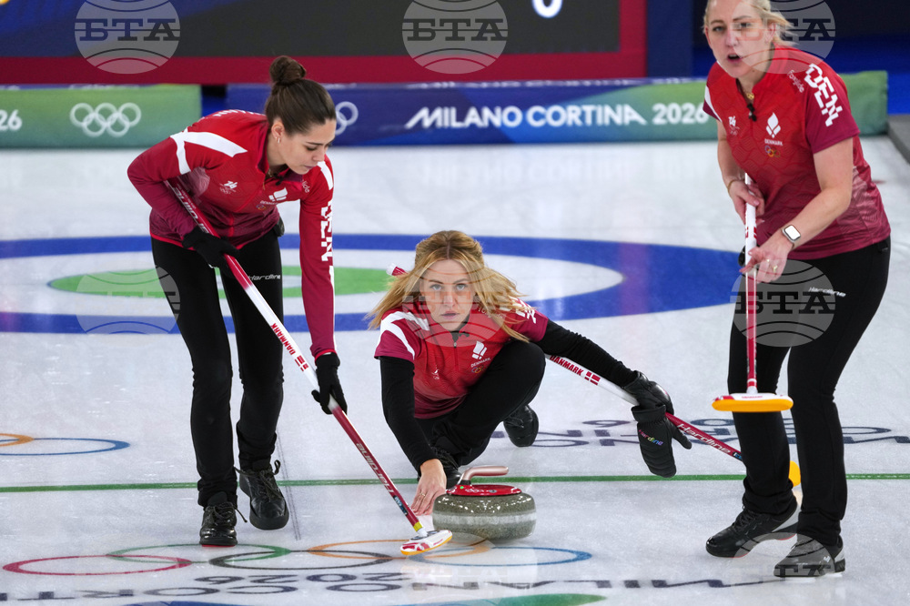 APTOPIX Milan Cortina Olympics Curling