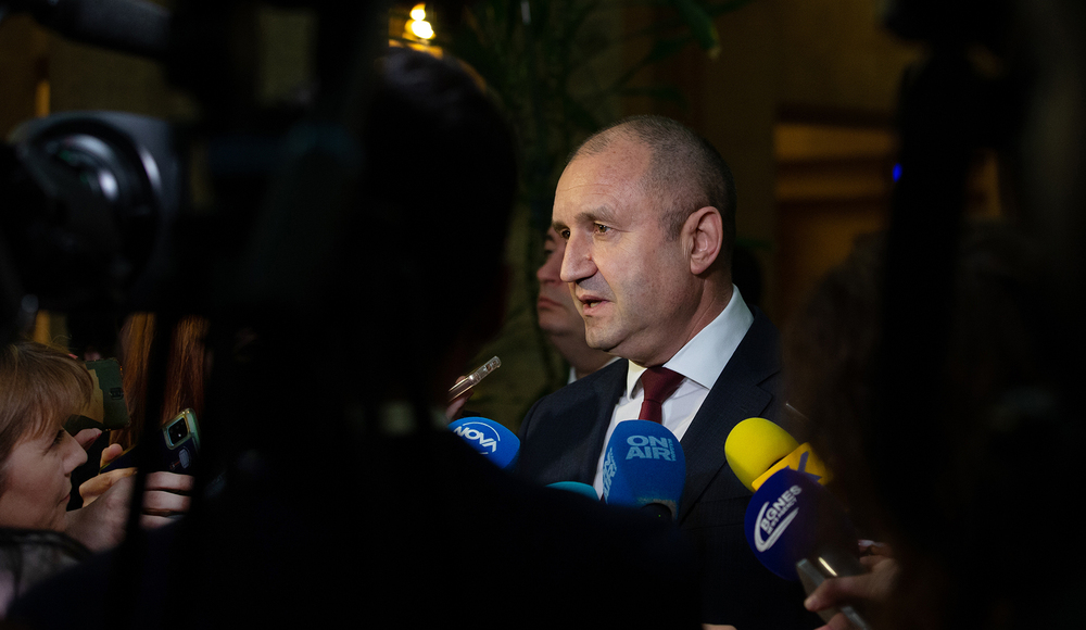 Държавният глава: Суверенно решение на България е да не подкрепя и да не бъде част от общата поръчка за доставка на снаряди за Украйна
