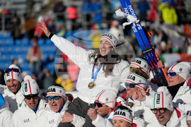 CORRECTION Milan Cortina Olympics Biathlon