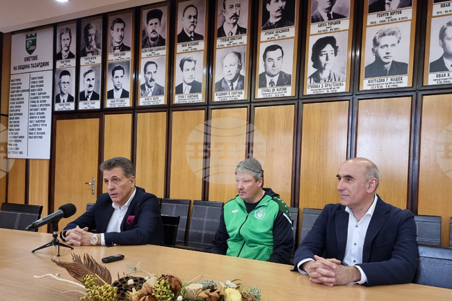 Пазарджик - ФК "Хебър 1918" - нов треньор - пресконференция