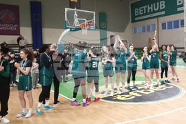 Стара Загора - Купа на България - баскетбол - награждаване