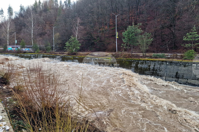 Смолян - пълноводни реки