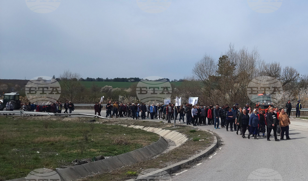 Разград - производители - протест