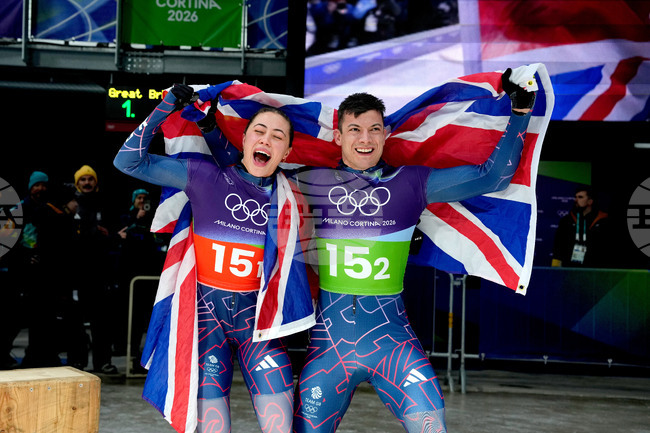 APTOPIX Milan Cortina Olympics Skeleton