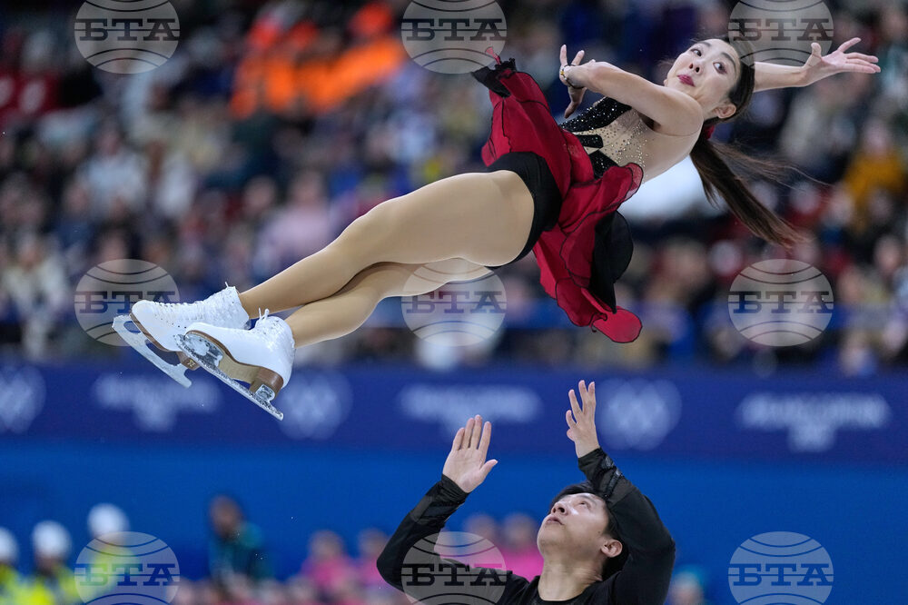 APTOPIX Milan Cortina Olympics Figure Skating